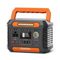 300W Portable Power Station, 230.88Wh /62400mAh Solar Generator, Regulated DC Output Backup Battery with AC Outlet, LED Light Power Station for CPAP Camping
