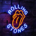 Blue Rolling Stones Neon Signs Light